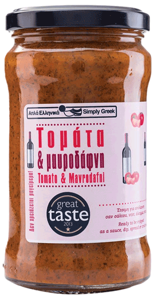 Simply Greek Σάλτσα Τομάτα & Μαυροδάφνη